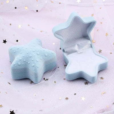 Velvet Jewelry Gift Box Holder