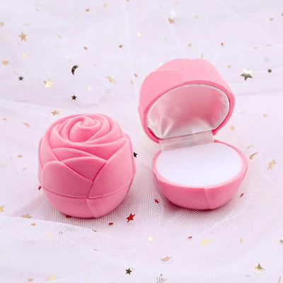 Velvet Jewelry Gift Box Holder