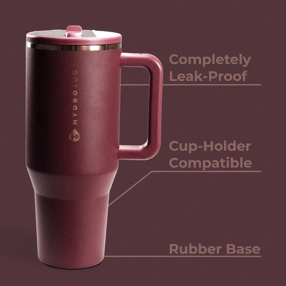 HydroJug Traveler Insulated Tumbler With Handle
