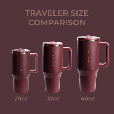 HydroJug Traveler Insulated Tumbler With Handle