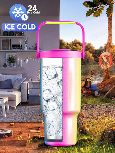 Meoky 32oz Insulated Handle Tumbler