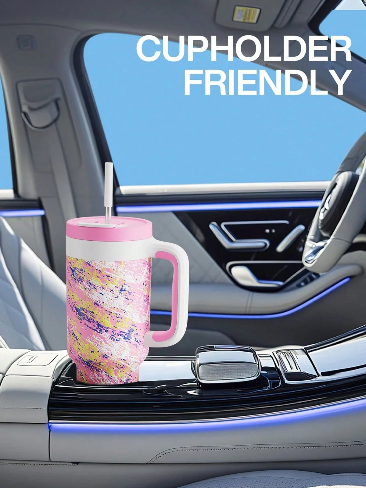 Meoky 40oz Colorful Tumbler