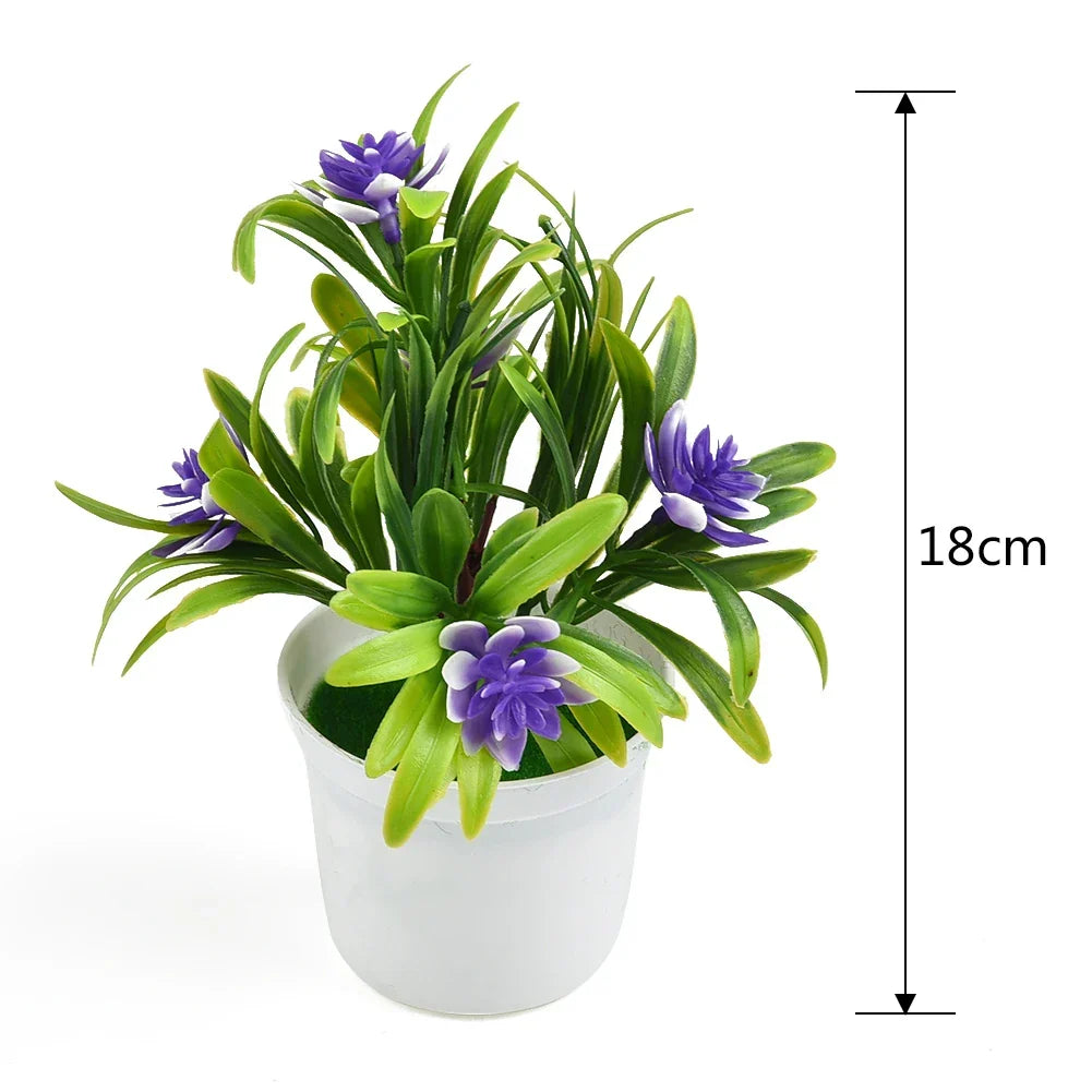 Artificial Lotus Potted Plant Decor