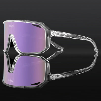 SCVCN Fashion HD Sunglasses Men Women Luxury Glasses Outdoor Sports Runing Drving Shades Racing UV400 MTB Bike Cycling Eyewear