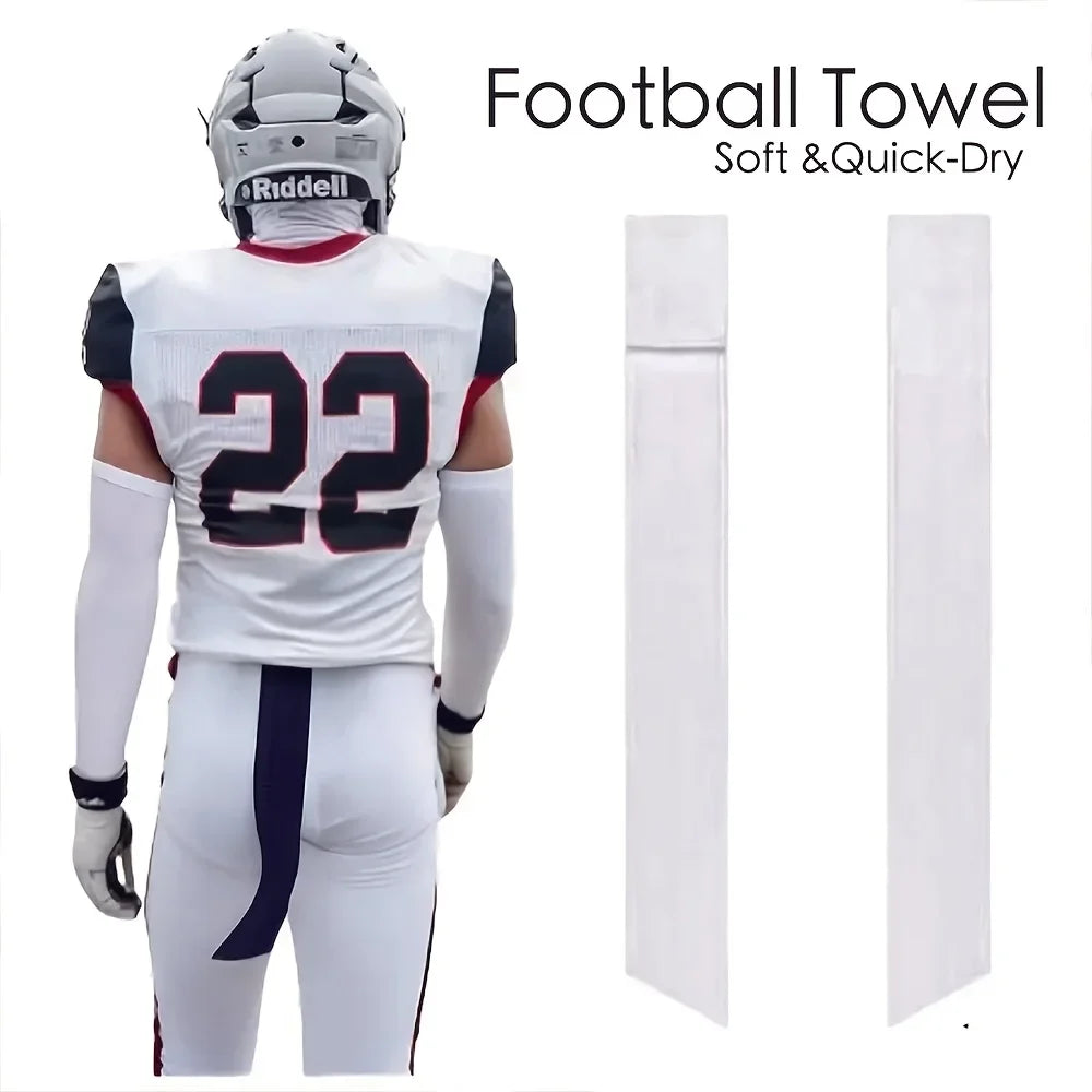 Football Streamer Sports Hand Towel