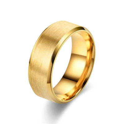 8MM Stainless Steel Wedding Ring