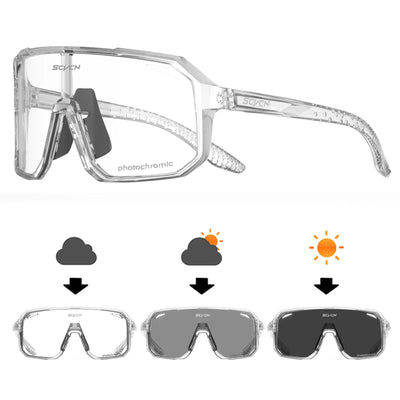 SCVCN Fashion HD Sunglasses Men Women Luxury Glasses Outdoor Sports Runing Drving Shades Racing UV400 MTB Bike Cycling Eyewear