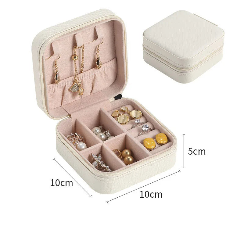 Portable Macaroon Travel Jewelry Box