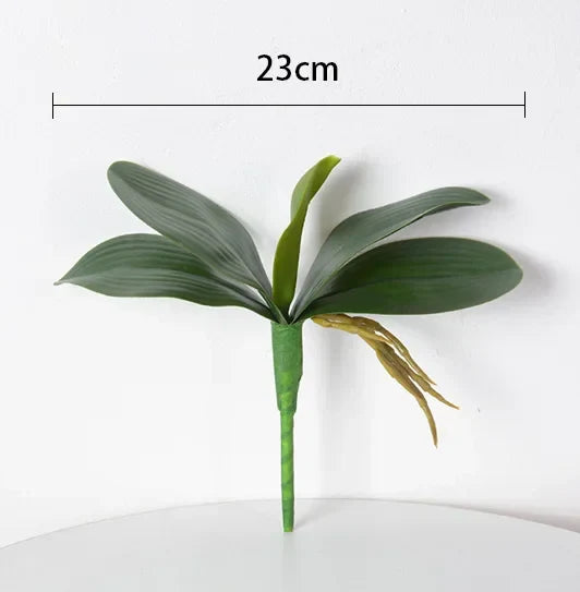 Faux Orchid Flower Branch Decor