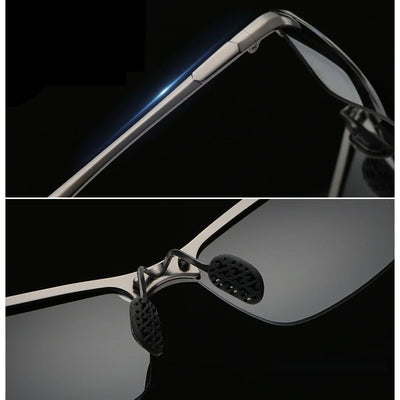 Photochromic Polarized Sunglasses Men