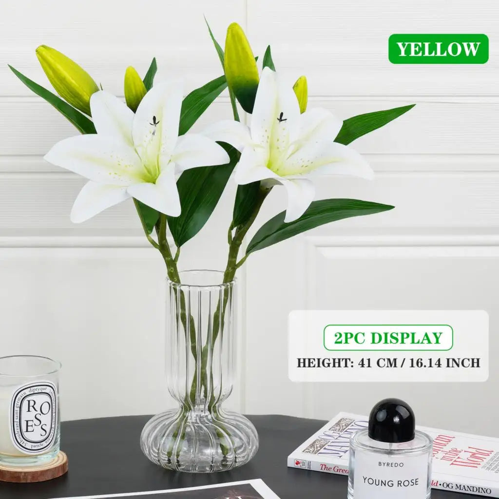 Silk Lily Bouquet Room Decor