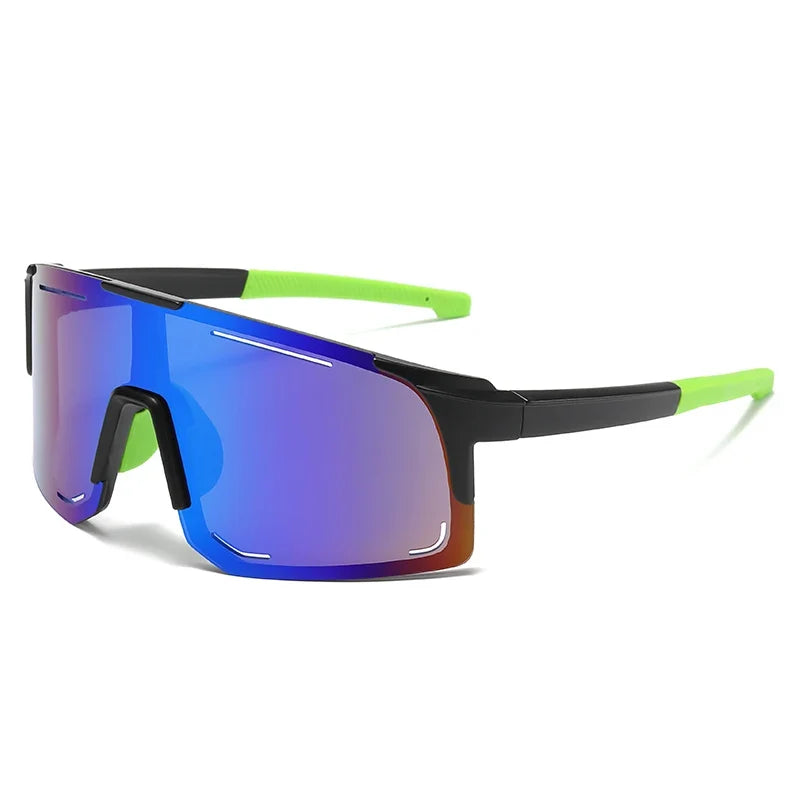 Sports Wrap Around Sunglasses For Women Men Large One Piece Sun Shades For Cycling Fishing Skiing Fashion Sun Glasses UV400