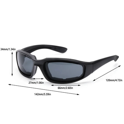 New Motorcycle Riding Glasses Cool Goggles Outdoor Sport Protective Gears Windproof Dustproof Scooter Sunglasses Eye Protection