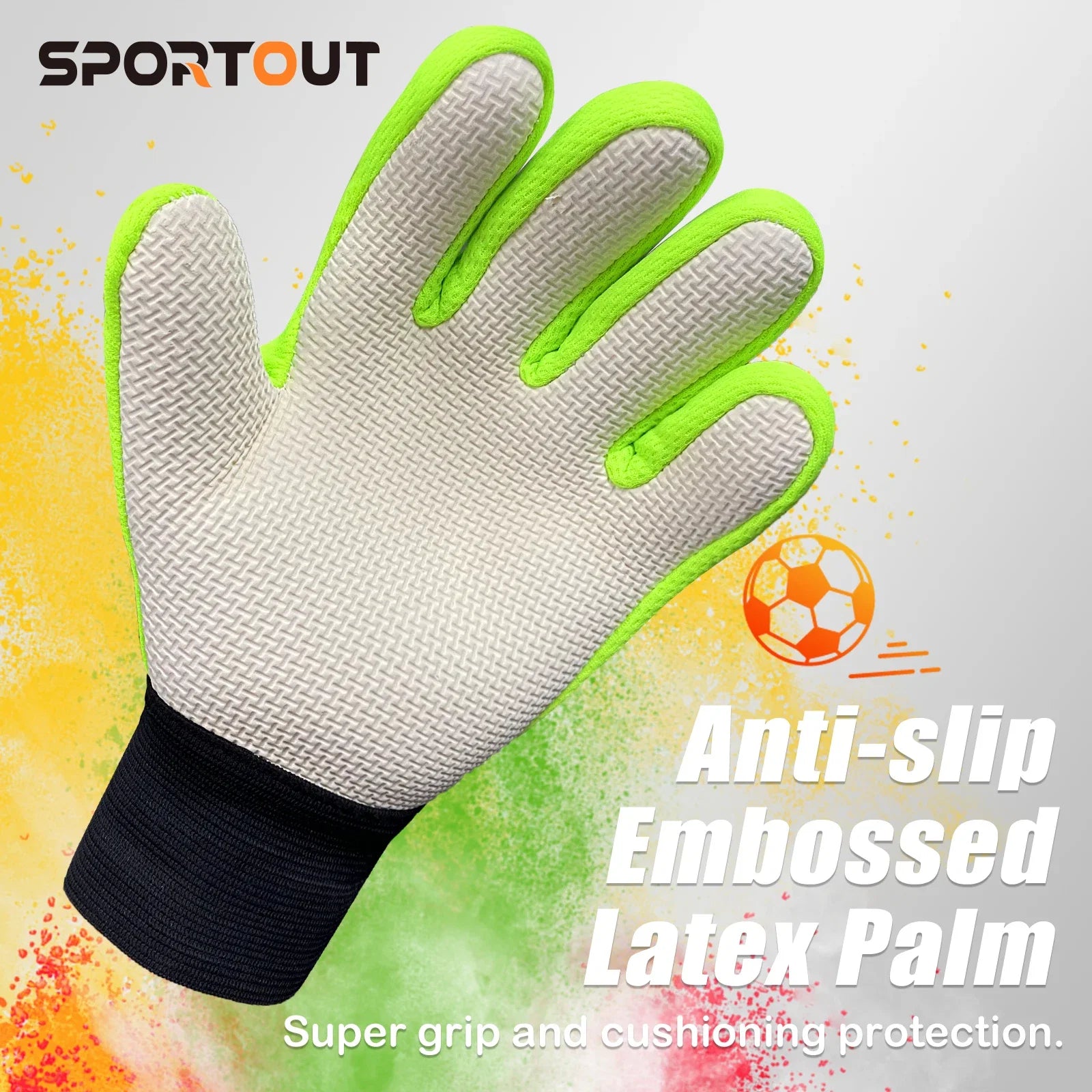 Sportout Kids Goalkeeper Soccer Gloves