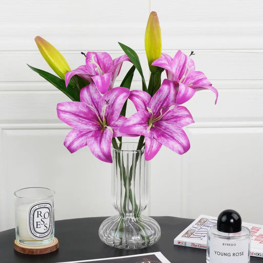 Silk Lily Bouquet Room Decor