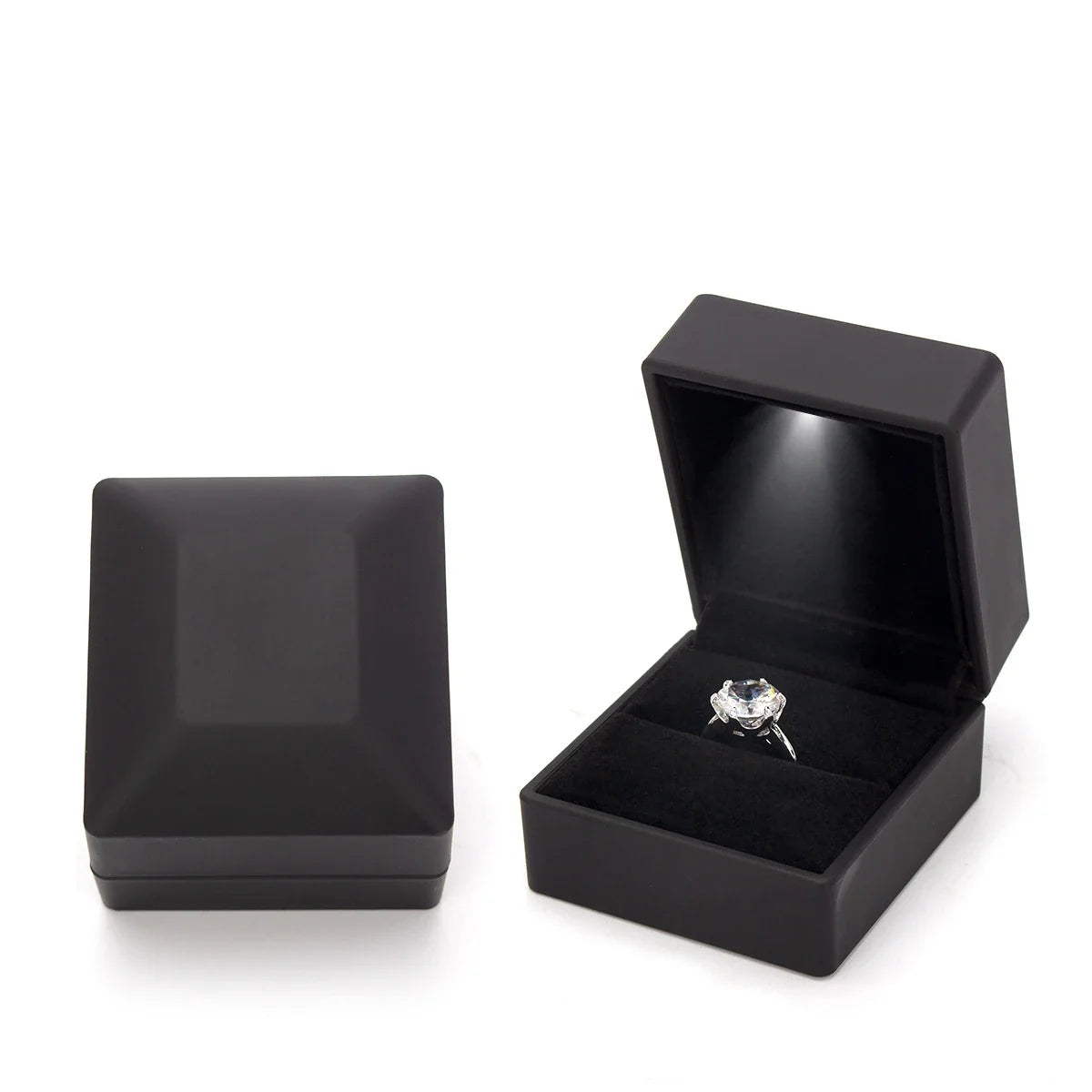 Luxury LED Jewelry Ring Box