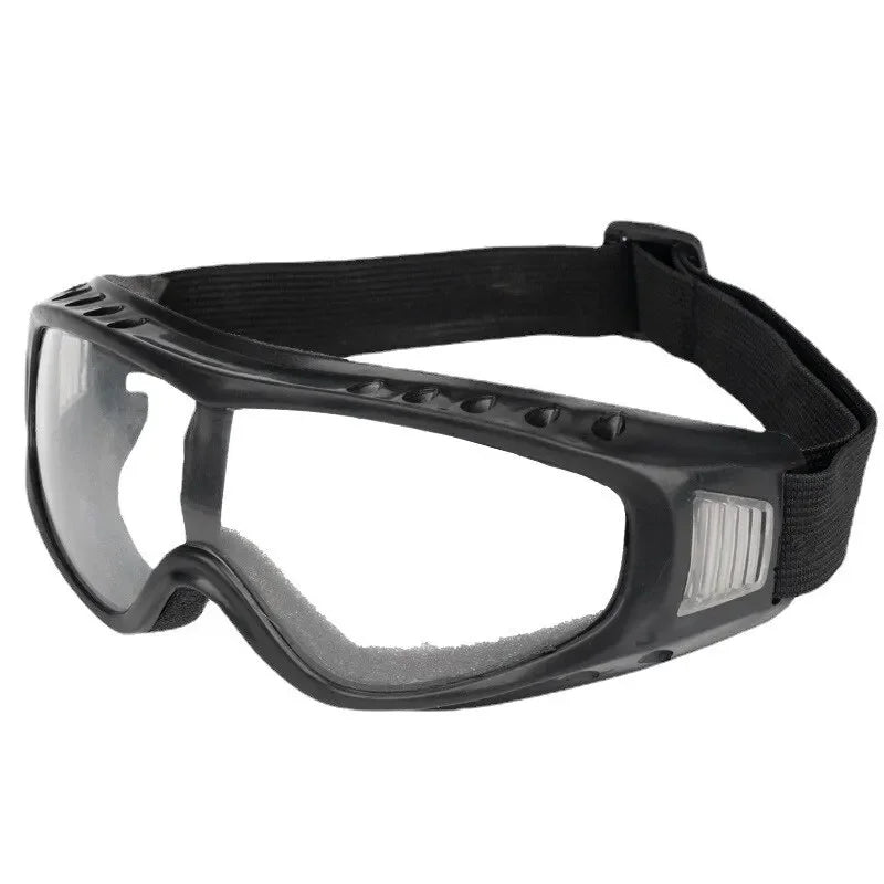 Double-layer Outdoor Windshield Labor Protection Glasses PC Lens Protective Head-mounted Adult Men's Women's Ski Glasses