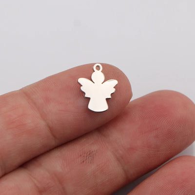 Stainless Steel Mini Angel Charms
