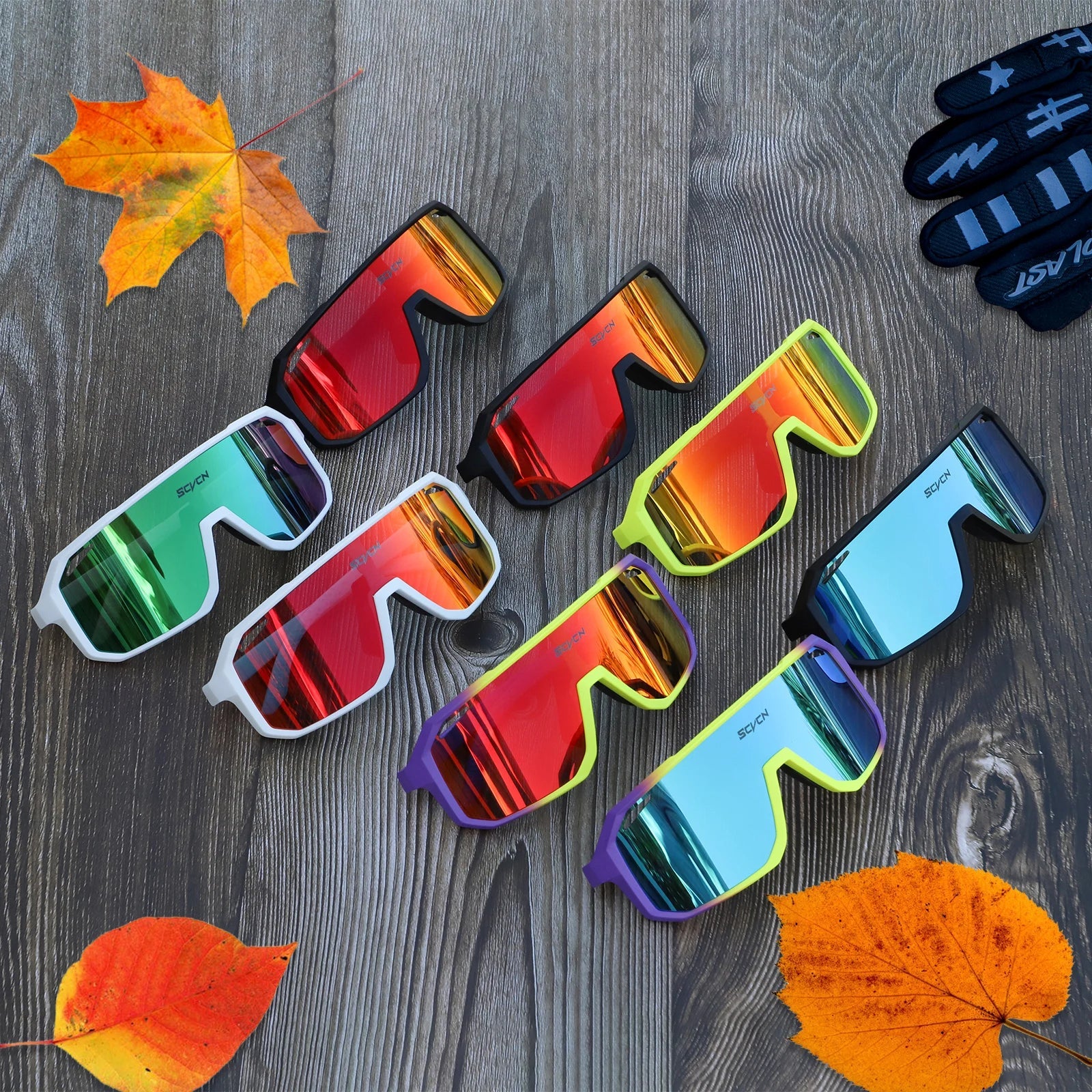 SCVCN Sports Cycling Sunglasses UV400