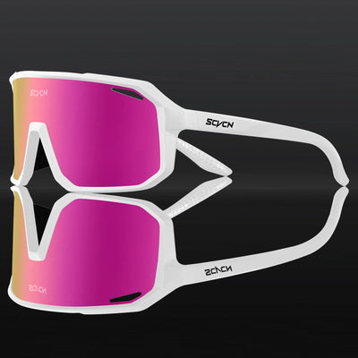SCVCN Cycling Glasses Bike Sunglasses Men UV400 Eyewear Sports MTB Outdoor Goggles Bicycle Women Sunglasses Multi Color Riding