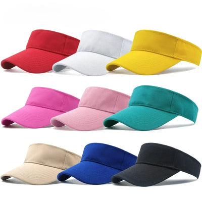 Denim Summer Sun Visor Cap