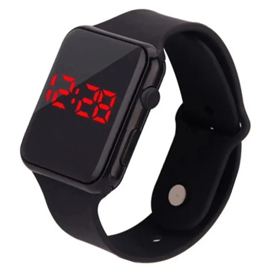 Simple Digital LED Sports Watch