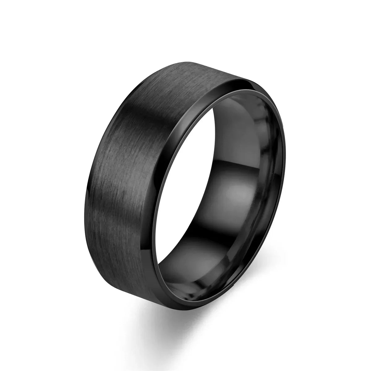 8MM Stainless Steel Wedding Ring