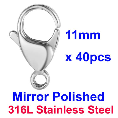 316L Stainless Steel Lobster Clasps