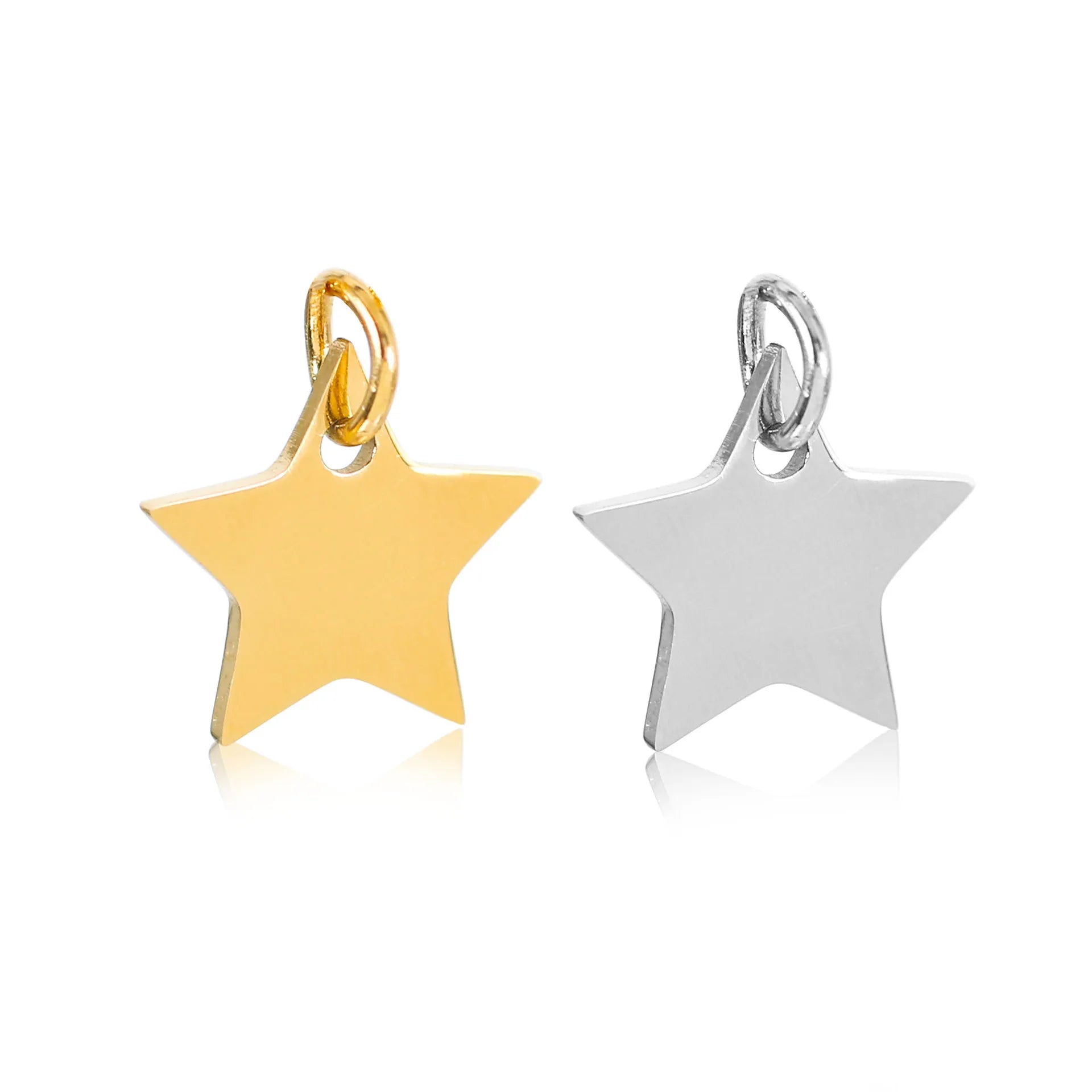 DOOYIO Stainless Steel Star Pendants