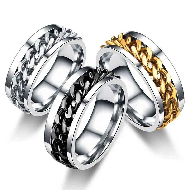 Titanium Steel Spinner Chain Ring