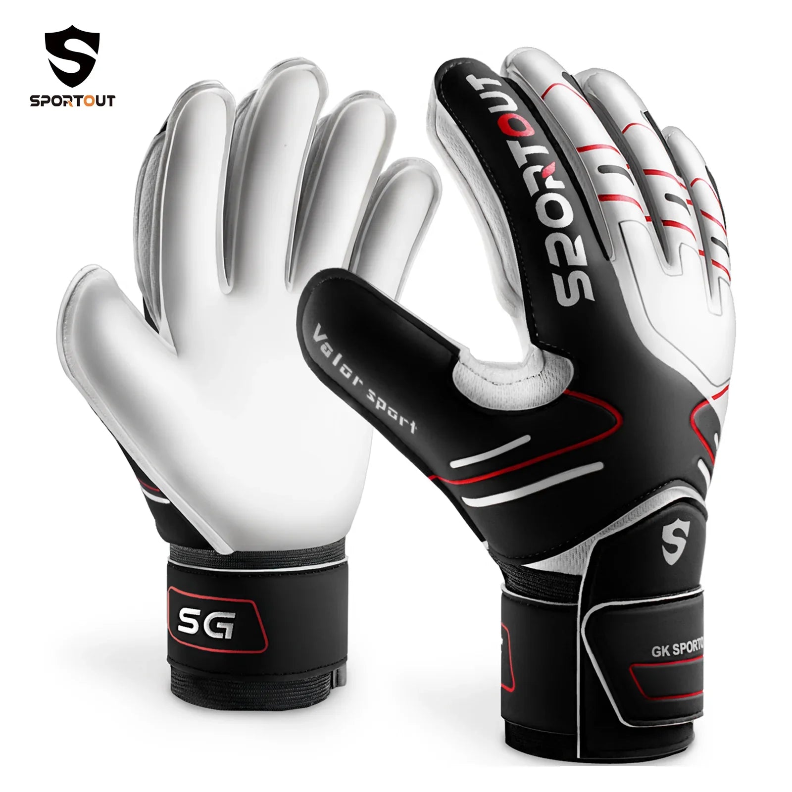Sportout Strong Grip Goalkeeper Gloves