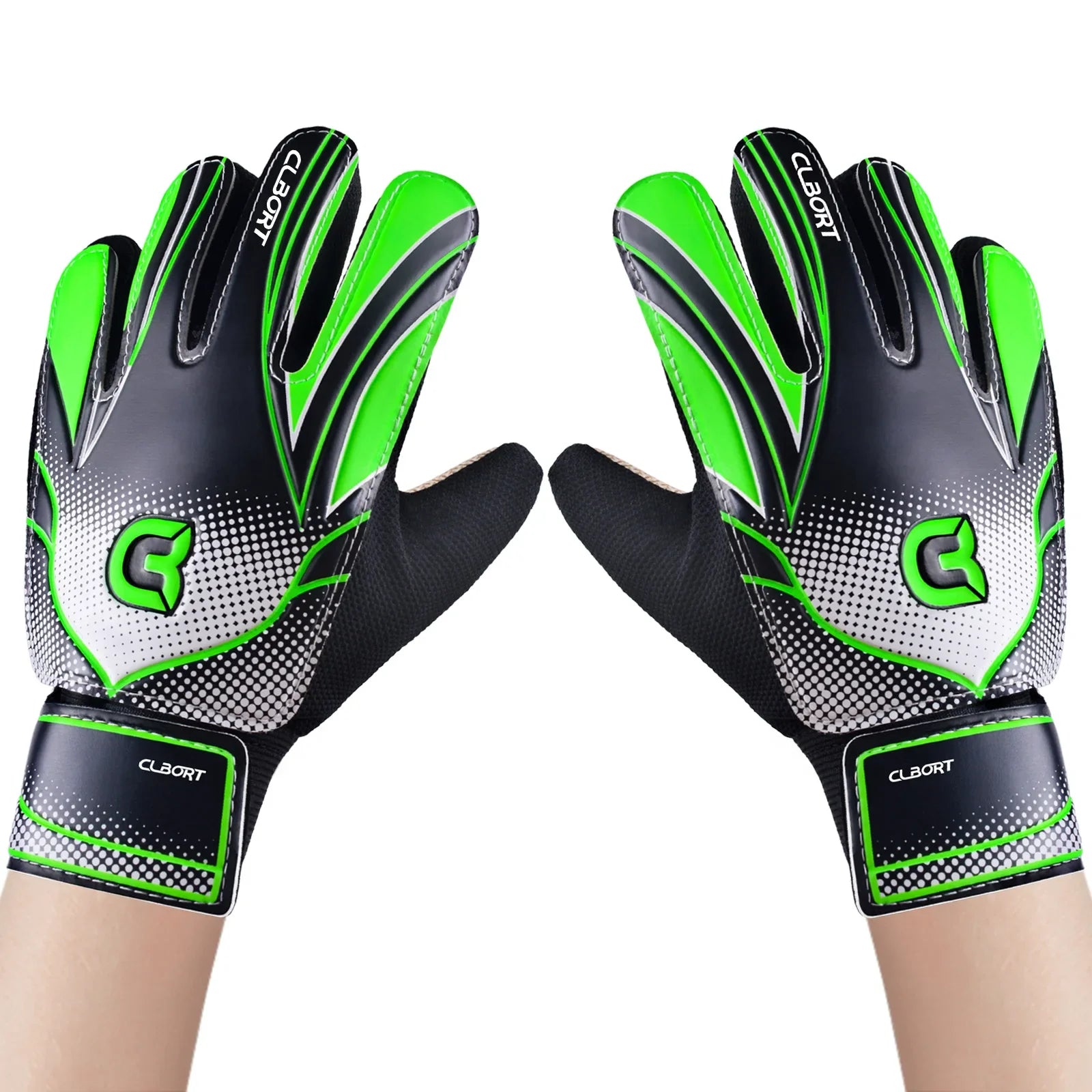 Non-Slip Double Wrist Goalie Gloves
