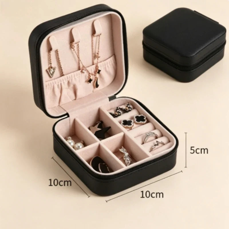 Portable Macaroon Travel Jewelry Box