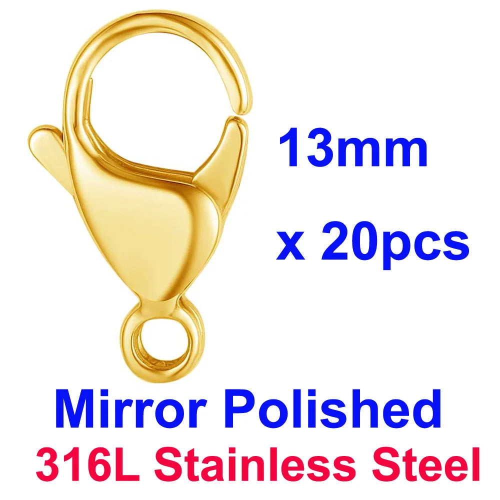 316L Stainless Steel Lobster Clasps