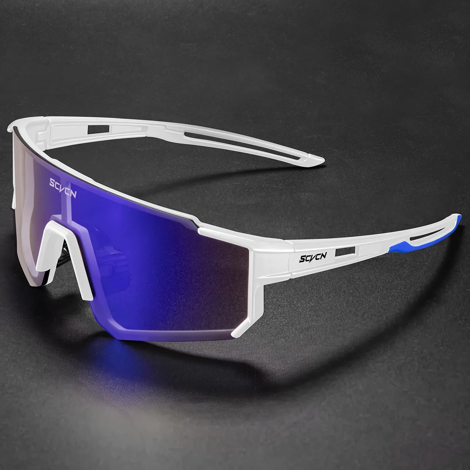 SCVCN Sunglasses for Men Sport Cycling Glasses Bike Mountain Bicycle Hiking Camping Golf UV400 Protection Glasses Women Baseball