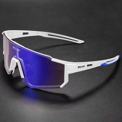 SCVCN Sunglasses for Men Sport Cycling Glasses Bike Mountain Bicycle Hiking Camping Golf UV400 Protection Glasses Women Baseball