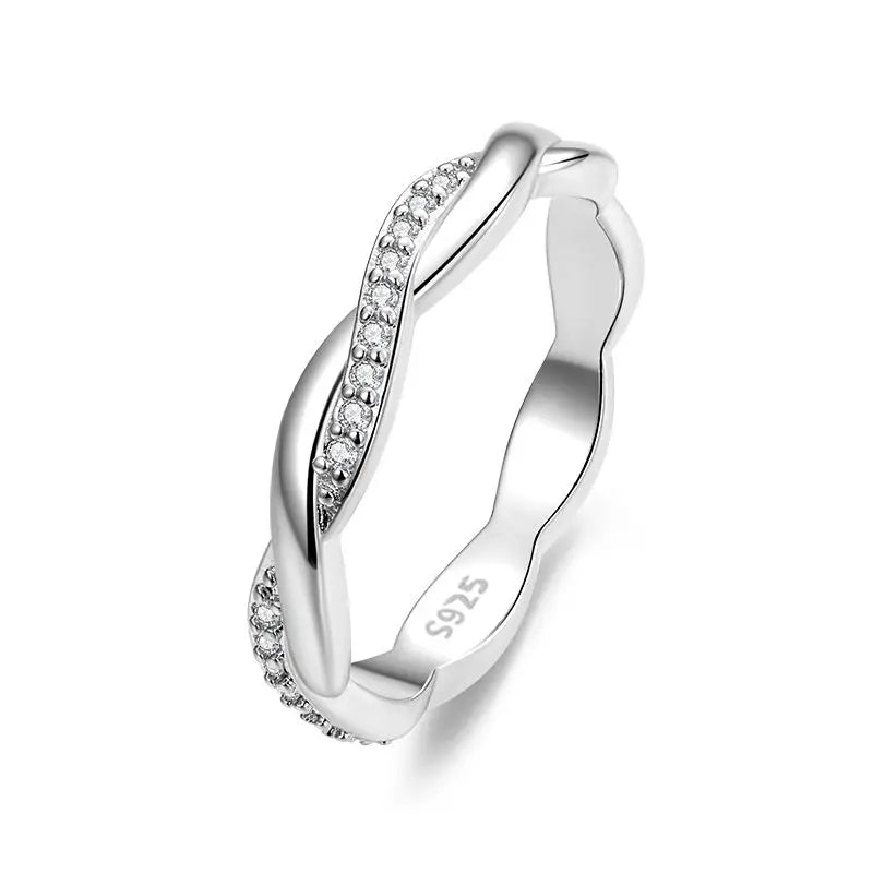 WOSTU 925 Sterling Silver Ring