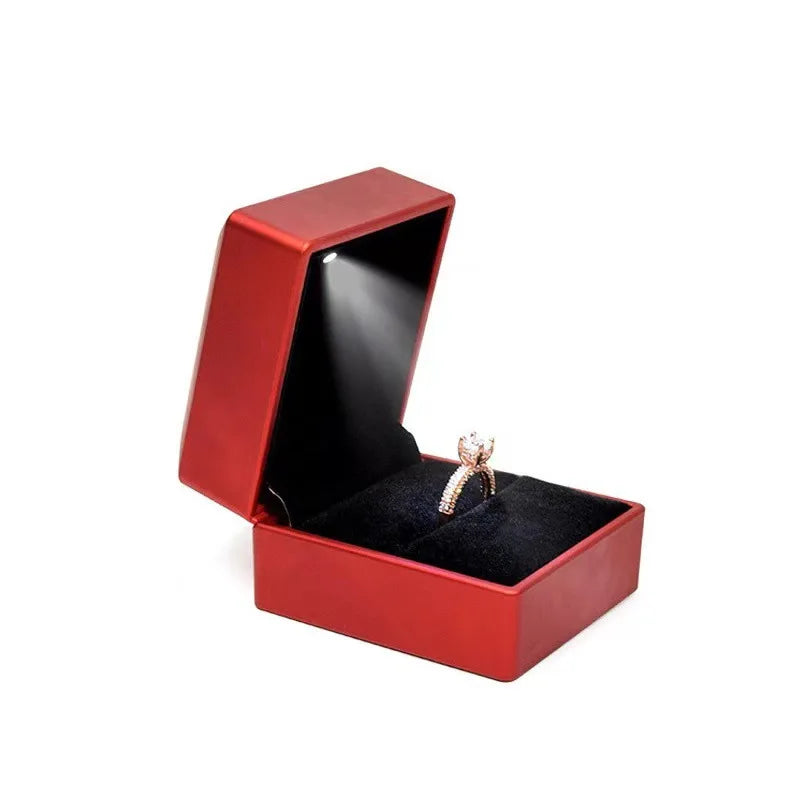 Luxury LED Jewelry Ring Box