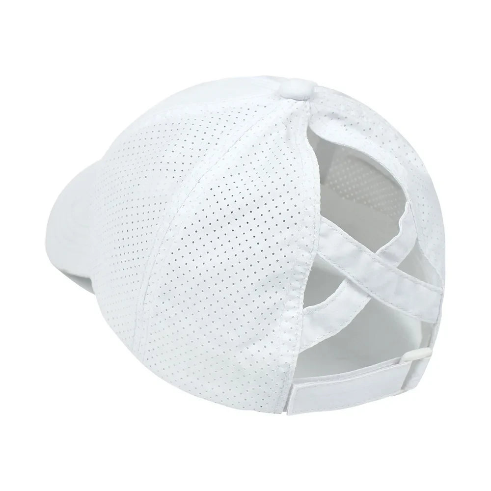 Women's Quick-Dry Ponytail Baseball Cap