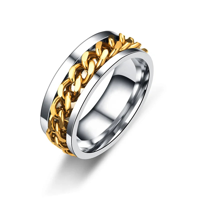 Titanium Steel Spinner Chain Ring
