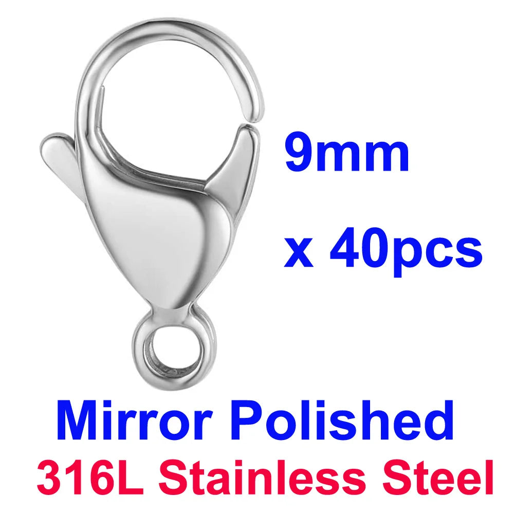 316L Stainless Steel Lobster Clasps