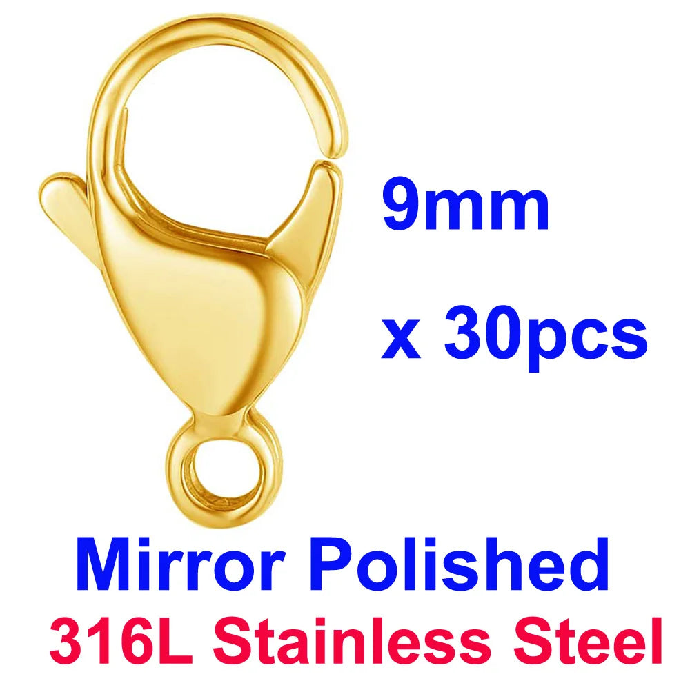 316L Stainless Steel Lobster Clasps