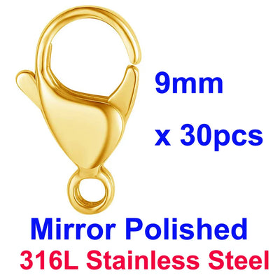 316L Stainless Steel Lobster Clasps