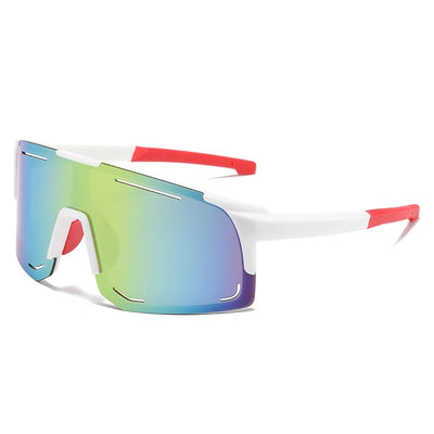 Sports Wrap Around Sunglasses For Women Men Large One Piece Sun Shades For Cycling Fishing Skiing Fashion Sun Glasses UV400
