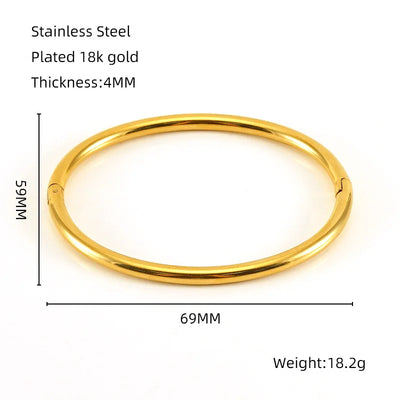 Luxury Stainless Steel Minimalist Bracelet