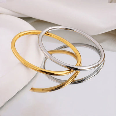 Luxury Stainless Steel Minimalist Bracelet