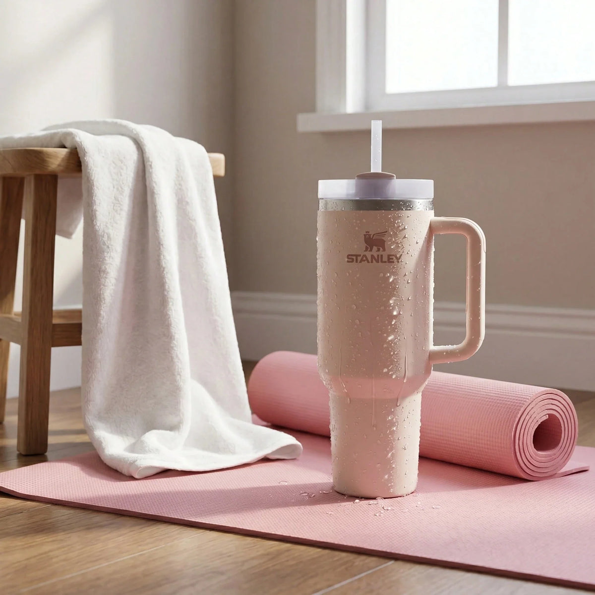 Stanley 40oz Soft Apricot Tumbler