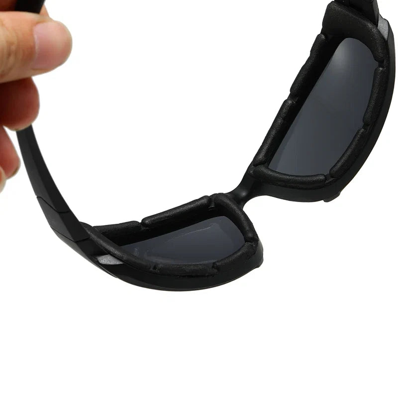 Fashion Cycling Glasses Sunglasses Black Silver Men Women Sun Glasses UV Protection Sports Goggle Camping Hiking Bicycle Eyewear