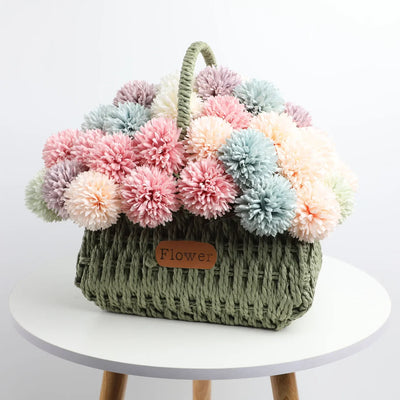 Artificial Hydrangea Bouquet Home Decor