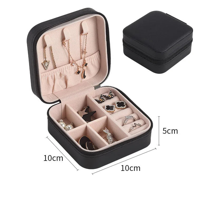 Portable Macaroon Travel Jewelry Box